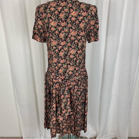 Vintage floral print Cottagecore dress - Picture 4 of 13